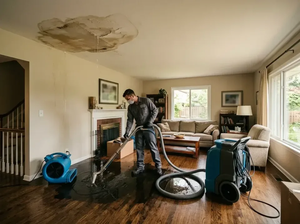 attic-pipe-burst-ceiling-drip-008 — frequently asked questions, Water Damage Restoration & Carpet Care in Monroe, NC